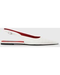 Stella McCartney - Elsa Slingback Flats - Lyst