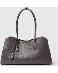 Stella McCartney - Ryder Ostrich Laptop Tote - Lyst