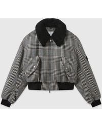 Stella McCartney - Plush-trimmed Bomber Jacket - Lyst