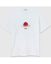 Stella McCartney - Raspberry Graphic T-shirt - Lyst