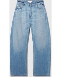 Stella McCartney - Pure. Tech Relaxed Curve Jeans - Lyst