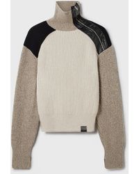 Stella McCartney - Block Panelled Knit Jumper - Lyst