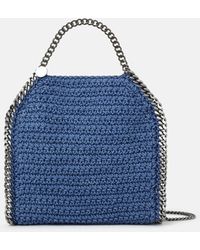 Stella McCartney Falabella Mini Crochet Tote - Blue