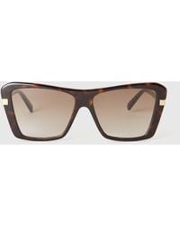 Stella McCartney - Square Cat-Eye Sunglasses, One Size - Lyst