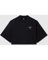 Stella McCartney - Planet Sport Cropped T-Shirt - Lyst