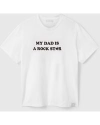 Stella McCartney - My Dad Is A Rockstar' Slogan T-Shirt - Lyst