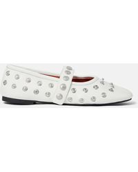 Stella McCartney - Ryder Popper-studded Ballet Flats - Lyst