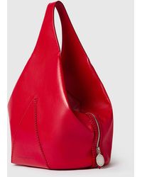 Stella McCartney - Appaloosa Whipstitch Medium Bucket Bag - Lyst