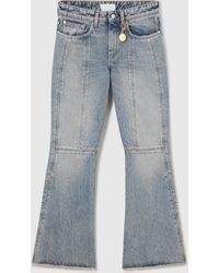 Stella McCartney - Vintage Wash Kick-Flare Jeans - Lyst