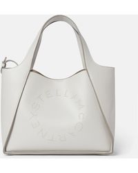 Stella McCartney - Logo Top Handle Crossbody Bag - Lyst