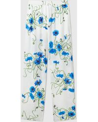 Stella McCartney - Cornflower Print Trousers - Lyst