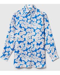 Stella McCartney - Daisy Print Oversized Shirt - Lyst