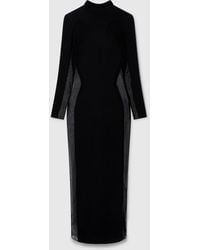 Stella McCartney - Miracle Long-Sleeve Compact-Knit Dress - Lyst