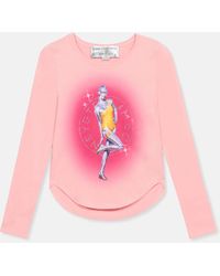 Stella McCartney - Sexy Robot Oversized Organic Cotton T-shirt - Lyst