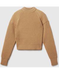 Stella McCartney - Crewneck Spiber Knit Sweater - Lyst