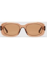 Stella McCartney - Chunky Oval Sunglasses - Lyst