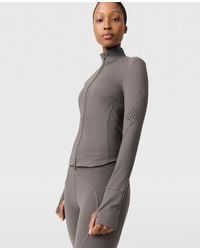 Stella McCartney - Truepurpose Long-Sleeve Training Midlayer - Lyst