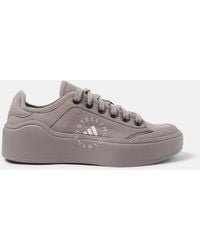 Stella McCartney - Logo Court Trainers - Lyst