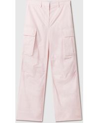 Stella McCartney - Cargo Cotton Trousers - Lyst