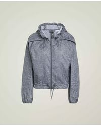 Stella McCartney - High-Neck Hooded Jacket - Lyst