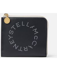 Stella McCartney - Two-tone Cardholder With Logo - Lyst