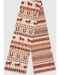 Stella McCartney - Fair Isle Wool Scarf - Lyst
