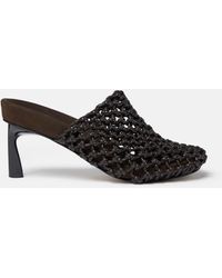 Stella McCartney - Terra Recycled Knotted Net Mules - Lyst