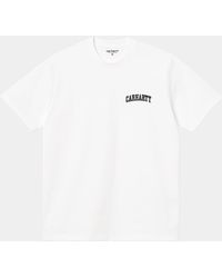 Carhartt - Carhartt Wip S/S University Script T-Shirt - Lyst