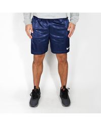Nike Navy Academy Jacquard Short - Blau
