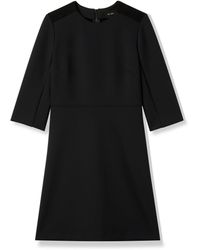 St. John - Nylon Double Knit 3/4 Sleeve Dress - Lyst