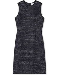 St. John - Lurex Bouclette Tweed Dress - Lyst