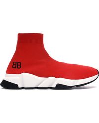 Balenciaga Speed Trainer Black White Fake Mount Mercy