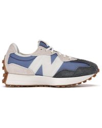 new balance 327 white moonbeam