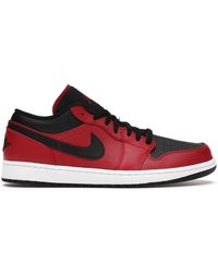 Nike Leather Jordan 1 Low Reverse Bred Sneakers For Men Save 49 Lyst Nike Leather Jordan 1 Low Reverse Bred Sneakers For Men Save 49 Lyst