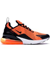 nike air max 270 white pack total orange