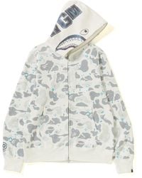 bape space shark hoodie