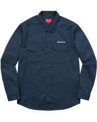 supreme waste work shirt