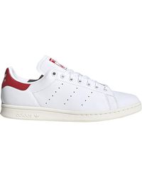 red stan smith sneakers