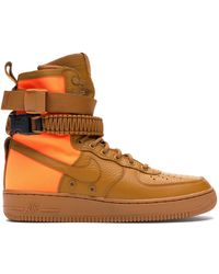 nike sf air force 1 high desert ochre