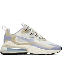 Nike Air Max 270 React Black White Bleached Coral W Lyst