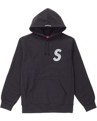 supreme s logo hoodie fw18