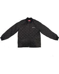 supreme nike double zip quilted work jacket