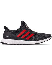 ultra boost cloud white active red