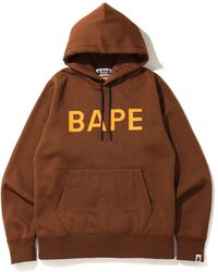 pe By A Bathing Ape Hoodie With Logo In Black For Men Lyst
