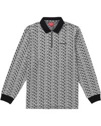 supreme nike jacquard polo