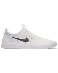 nike sb nyjah free white & tropical twist skate shoes