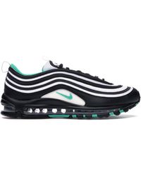 air max 97 black clear emerald