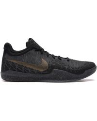 kobe mamba rage black and gold