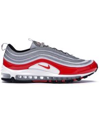 Nike Air Max 97 Light Blue University Red For Men Lyst