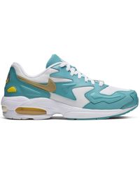 Nike Air Max 98 White Teal Nebula University Gold For Men Lyst